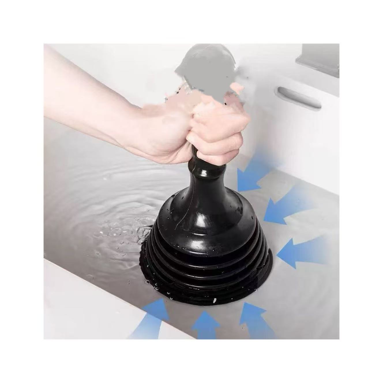 Plunger Toilet - Sink Pipeline Dredger Kitchen Toilet Drain