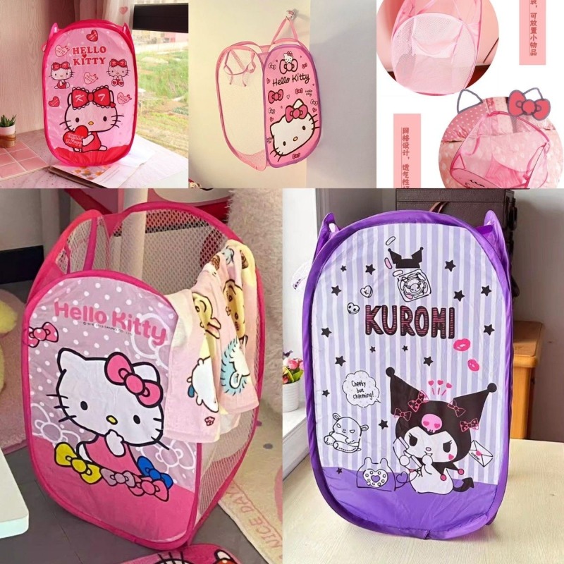 Kawaii Cartoon Foldable Laundr - Home Edit Bathroom Storage review and price