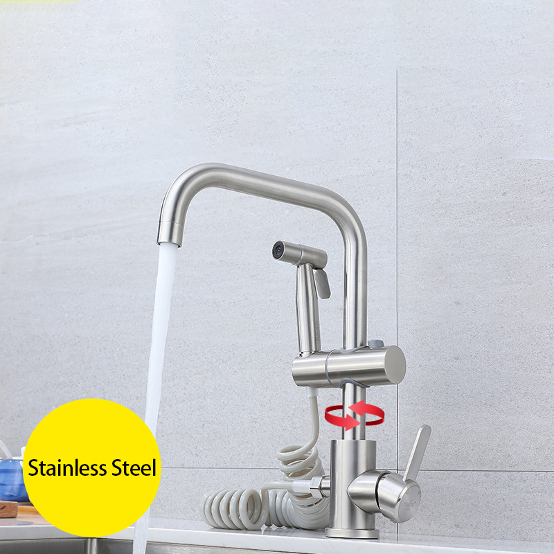 Stainless Steel Kitchen Faucet - Basin Mixer Tap review and price