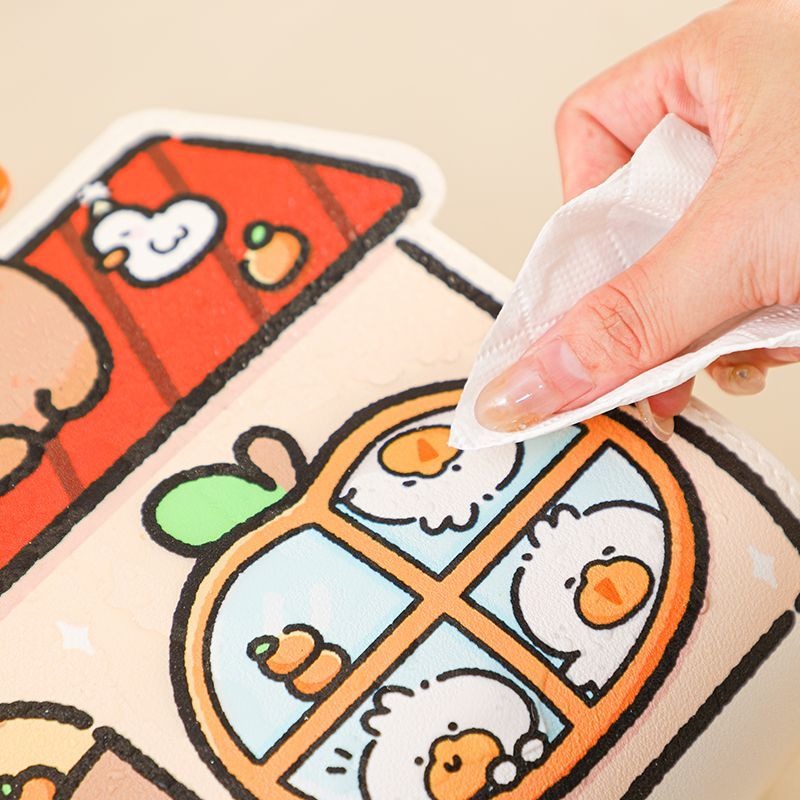 Kawaii Anime Chiikawa Wall Mou - Home Edit Bathroom Storage review and price