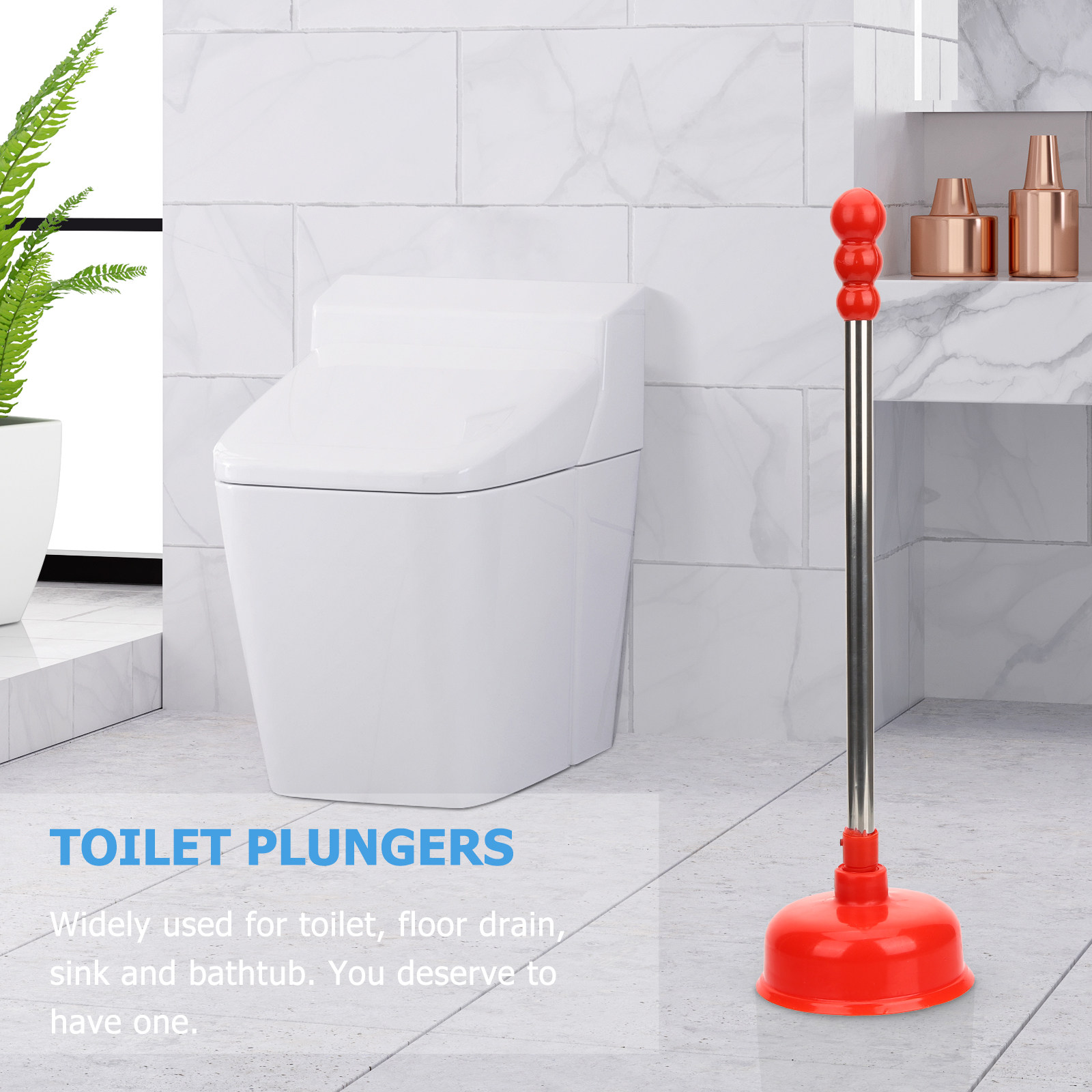 Efficient Long Handle Toilet P - Plunger Toilet review and price