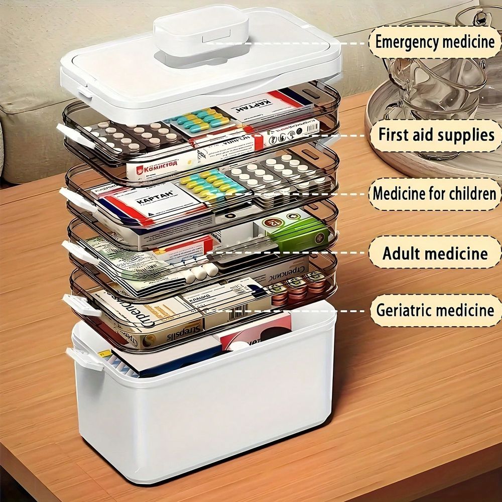 Transparent Multi-Layer Medici - Home Bathroom Organizer review and price